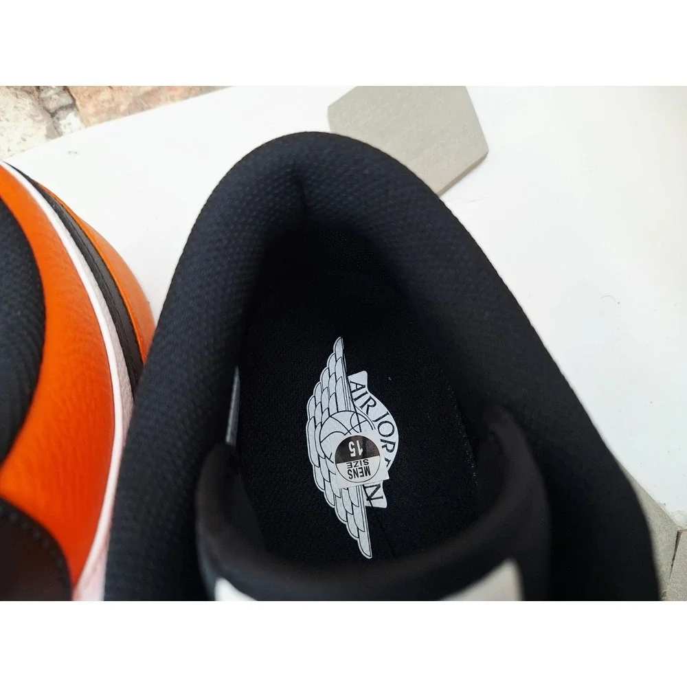 Air Jordan 1 Low TD Shattered Backboard Men's Size 15 Football Cleats FJ6245-801